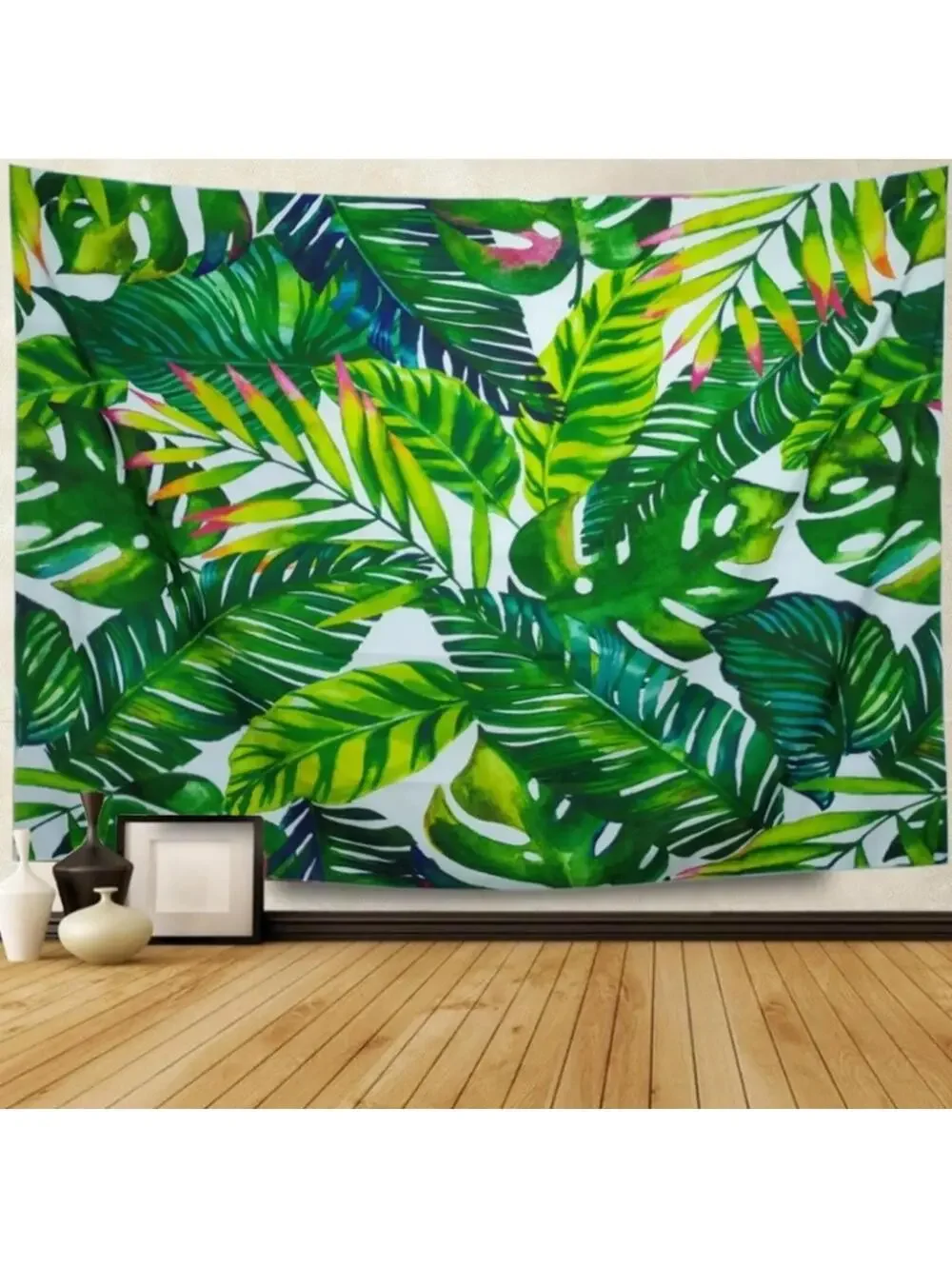 NWT Monstera Palm Tapestry